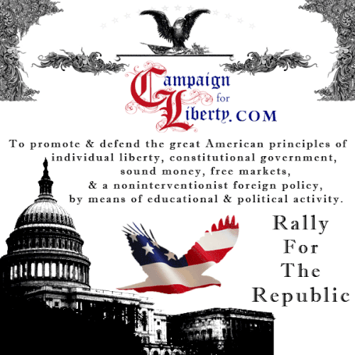 Campaign for Liberty Merchandise Design by aVacationAtGitmo