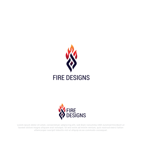 Design Fire Designs logo extravaganza!! por Razaullah Abc