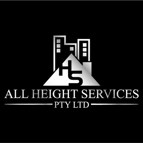 Create a height safety logo out of the letters 'AHS' Design by Hetix