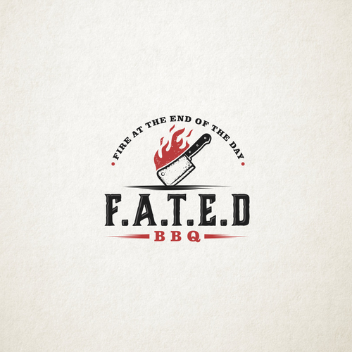 F.A.T.E.D. BBQ! Competition BBQ Team Logo NEEDED https://www.instagram.com/fated_bbq/ Design by IrfanSe