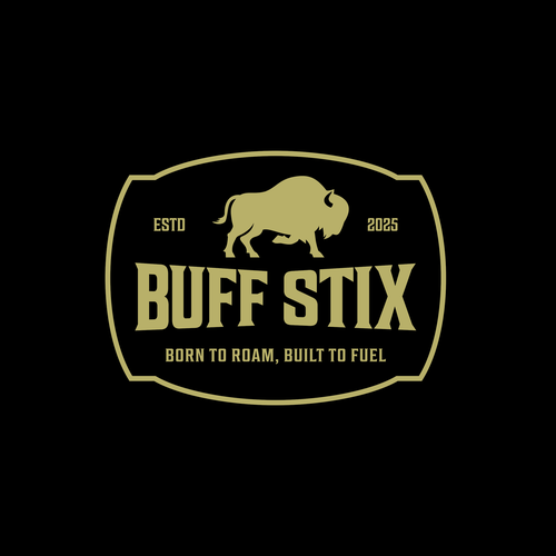 Buff Stix...Lean, Delicious, Buffalo Strong. Design by Brazuca Studio