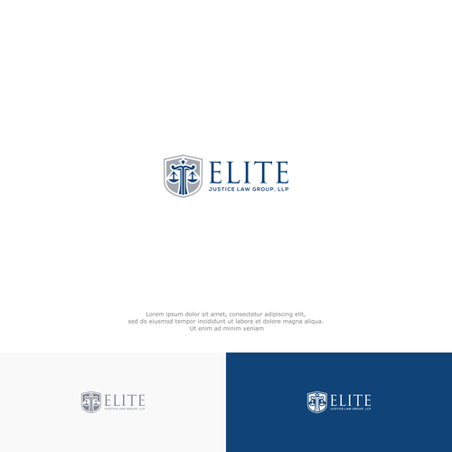 Elite Justice Law Group needs an empowering logo! Design by opiq98