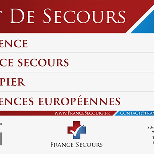 Etiquette pour le premiers secours Design by byBeatrice