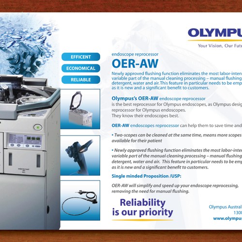 1 Page Ad Design for Medical Magazine- OER-AW | Print or packaging ...