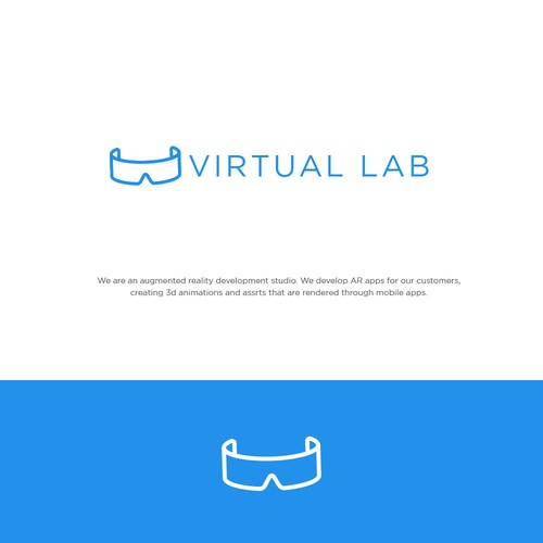 Logo needed for Virtual Lab, an Augmented Reality Studio Design by One Frame