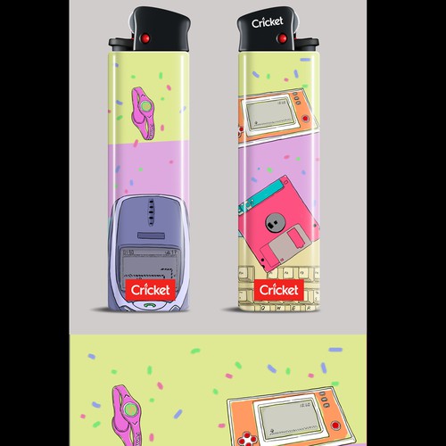 Create Art on a Lighter: Astrology, Y2K, Rave & Aliens! [multiple winners] Design by Faithrakha™