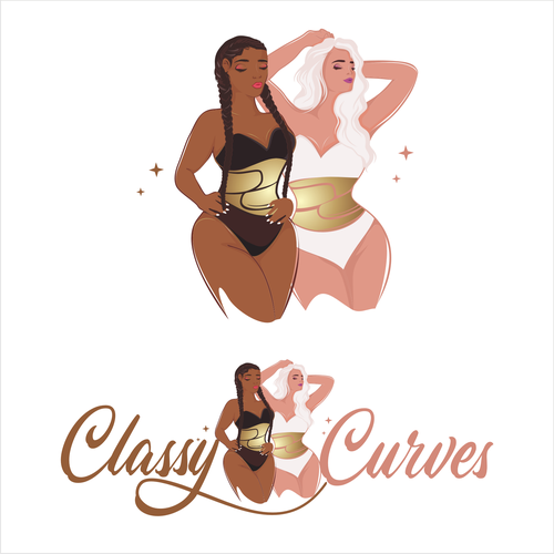 Design Design a classy gym wear logo for all women, with the expectation of appealing to curvy women mainly por JDL's