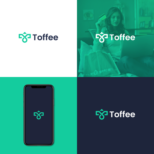 modern fintech logo Design by wonki ™