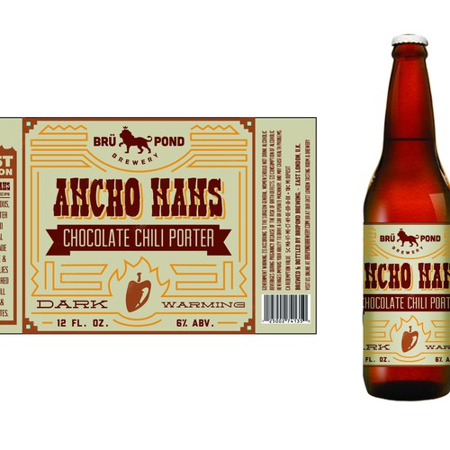 Product label contest entry by Hodag