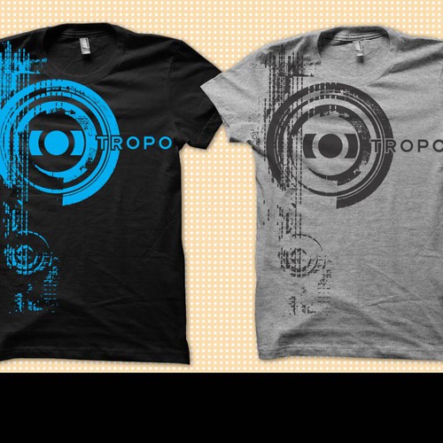 Funky shirt for Tropo - Voice and SMS APIs for developers Design por ceejay