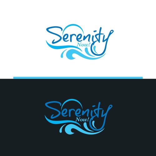 Boat Name Logo    ( Serenity Now! ) Design by fourtunedesign