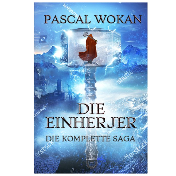 Design by Elo Escapist titled "Buchcover Einherjer"