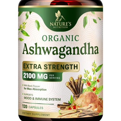 Ashwagandha Design Needed for Nature's Nutrition Design by Studio MH