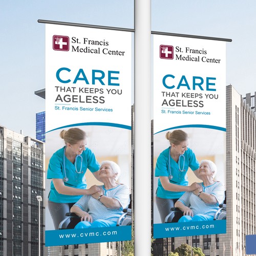 Design a banner that attracts older adults & families to use our specialized senior care & services Design réalisé par Sketch Media™