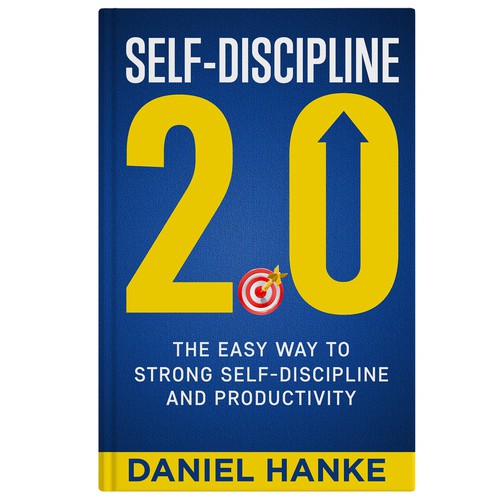 Book cover for a book about SELF-DISCIPLINE Design by Yesna99