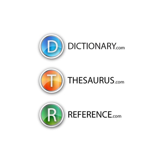 Dictionary.com logo Diseño de Laptop