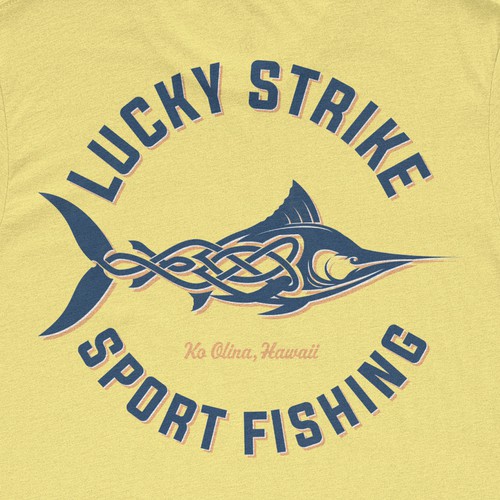 Lucky Strike Fishing Design by Junk Wizard