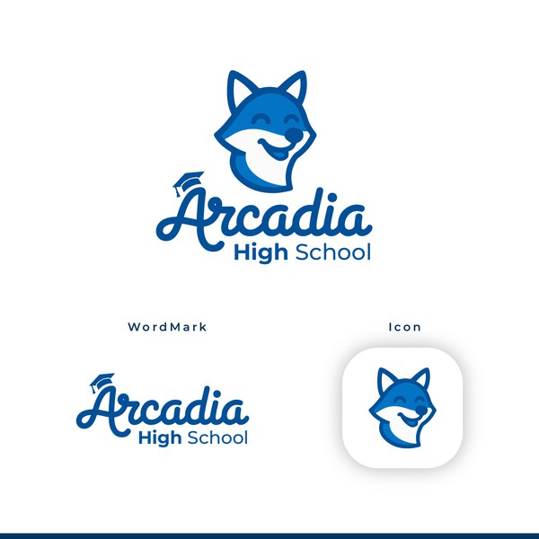 Design by Yassine Sardi titled "Arcadia HIGH SCHOOL"