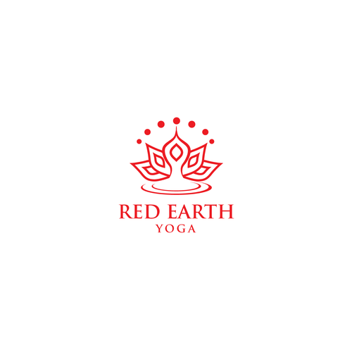 Designs Red Earth Yoga logo Logo & social media pack contest