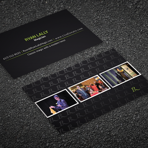 Design a magician's business card Design by Branding_BD