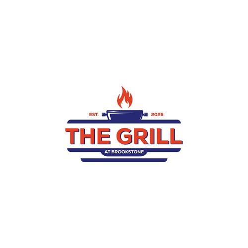 Fun and Modern Golf Course Restaurant Logo Design by Elvaren