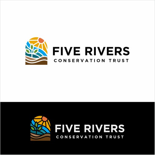 Diseño de Inspiring logo for land conservation org – save farms and forests, protect clean water, and connect people to nature! de Pajero_Yaya