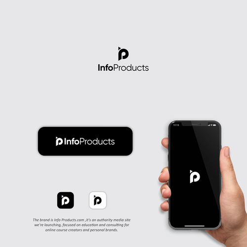 InfoProducts.com - Logo & Branding Design by moOks™