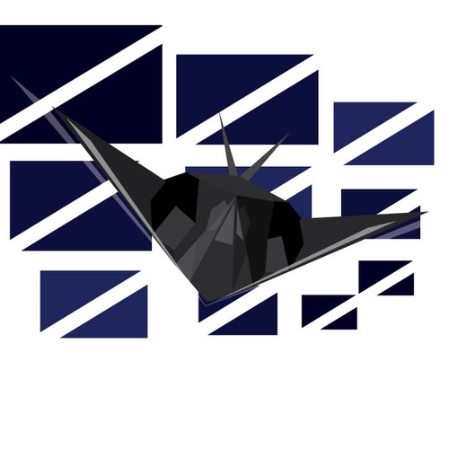 Tattoo with Stealth Bomber Design by winning113