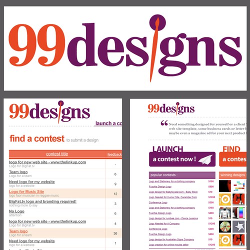 Logo for 99designs Design por vskeerthu