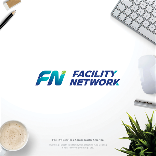 Design a Logo for a Modern Facility Services Company Design by AXXV ™