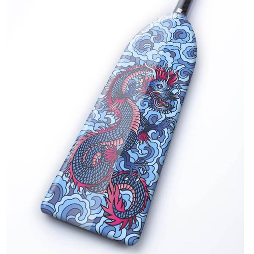 Dragon Boat Paddle Design: Chinese Dragon Design by olartdesign