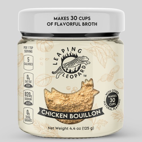 Launch Leaping Leopard Bouillon - An Additional Item to Leaping Leopard Food Enhancers!! Design by EffieK
