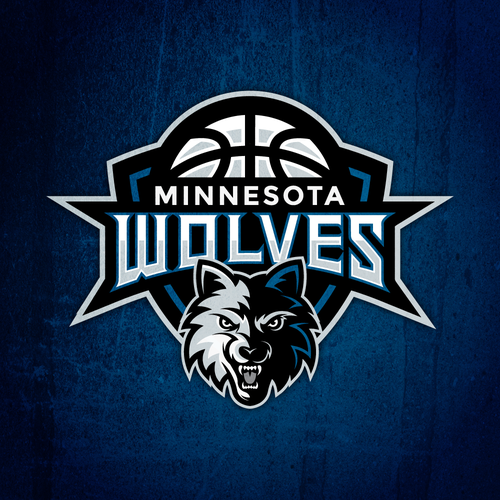 Community Contest: Design a new logo for the Minnesota Timberwolves! Diseño de struggle4ward