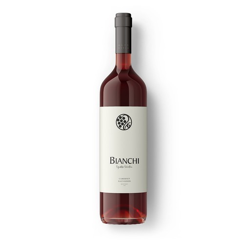 Bianchi Wine Label Design by atensebling