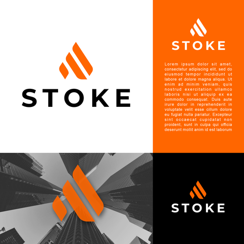 Logo design for "Stoke" a service to bring ecommerce businesses to new heights Design by rollas.sign