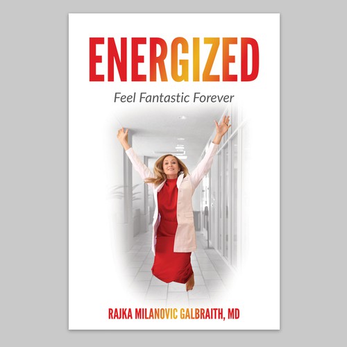 Design a New York Times Bestseller E-book and book cover for my book: Energized Design by Retina99