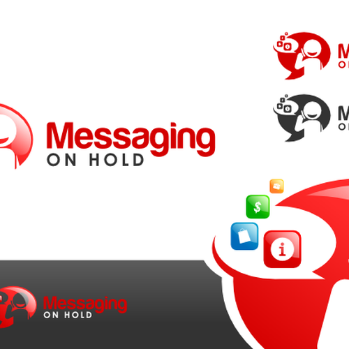 Create the next logo for Messaging On Hold Design by mind_idea™