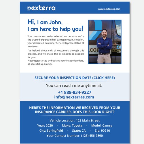 Email contest entry by Elite Craters