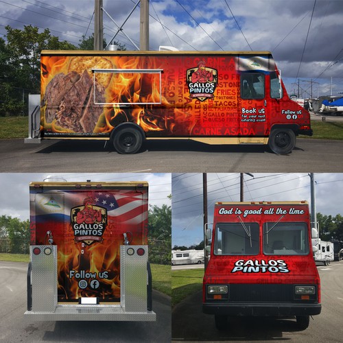 Food truck wrap needed for South Florida's 1st Nicaraguan Food Truck ...