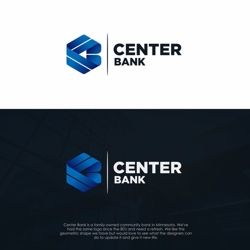 HELP! Updated family bank logo needed! Hasn't been touched since the 80's! Design by Vera™