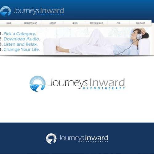 Design di New logo wanted for Journeys Inward Hypnotherapy di gatro
