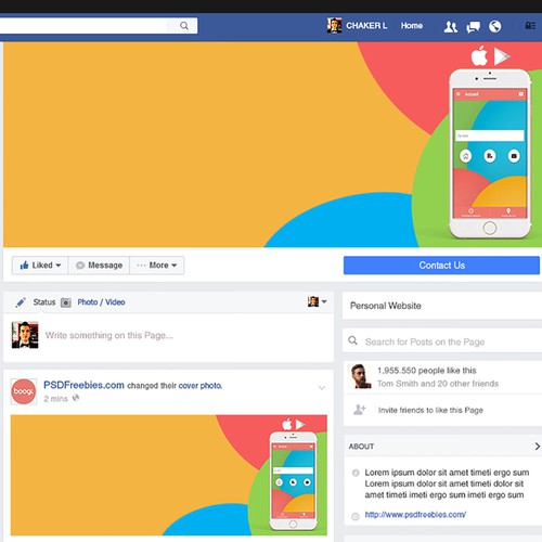 Social media page contest entry by CHAKER LAHMADI