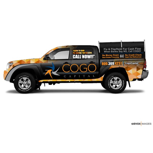 Design by eik shutter titled "cogo capital"