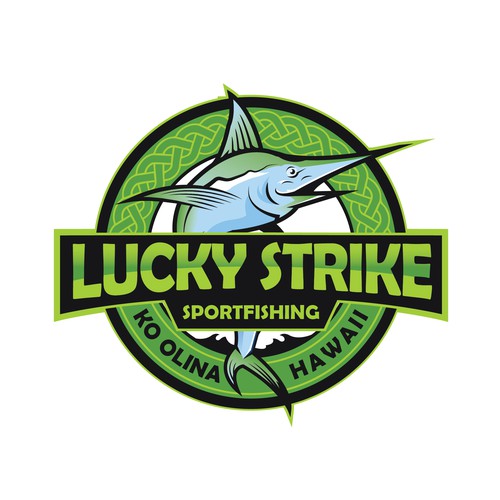 Lucky Strike Fishing Design by Daniel_Farits