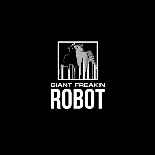 Minimalist, Classy Giant Robot Logo Wanted-ontwerp door taradata