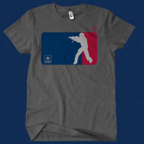 Help Major League Armed Forces with a new t-shirt design Design por GDProfessional