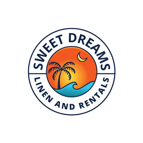 New Logo for a Coastal Linen Service Design by MONA_IND