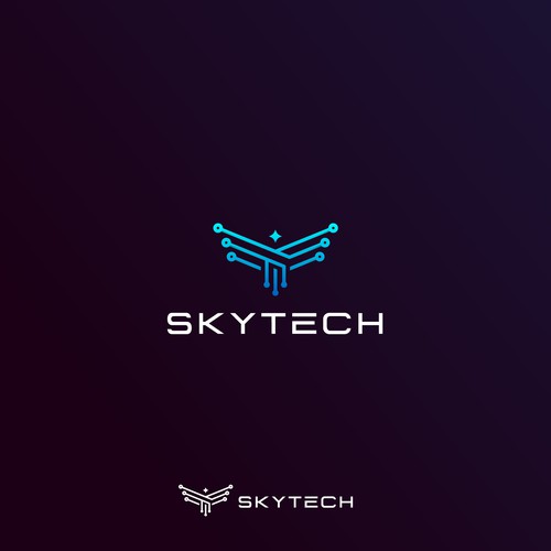 Help us design a futuristic logo for a cutting edge tech company. Réalisé par Bayu sants