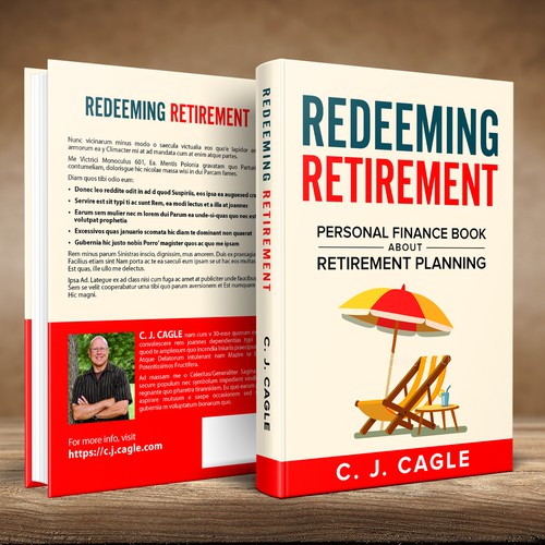 Sam Art StudioさんのRedeeming Retirement Book Cover Designデザイン