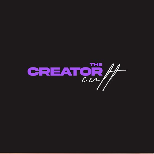 Logo for the "Creator Cult" Design by Gary T.